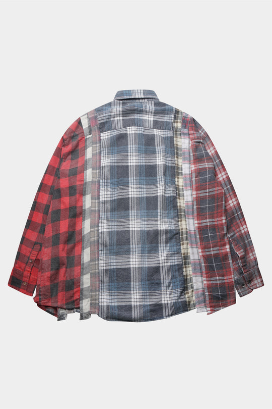 Reflection 7 Cuts Wide Flannel Shirt