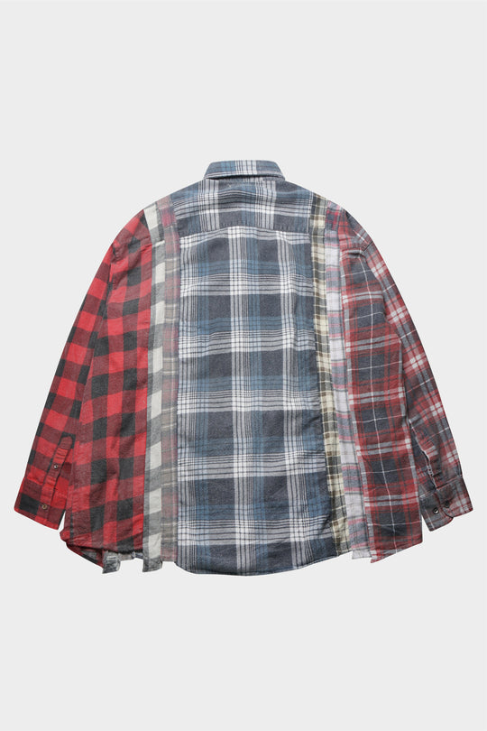 Reflection 7 Cuts Wide Flannel Shirt