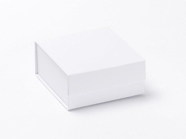 Luxury White Small Folding Gift Box for Jewellery Packaging - Foldabox UK  and Europe