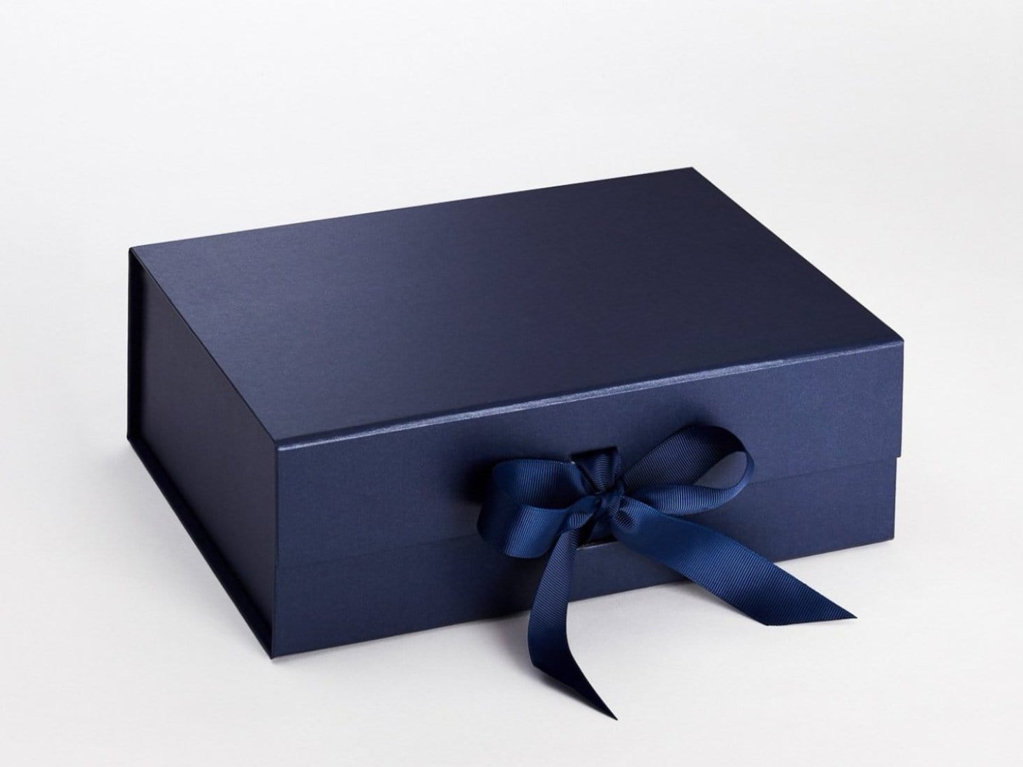 Sample Navy Blue A4 Deep Gift Box for Retail Gift