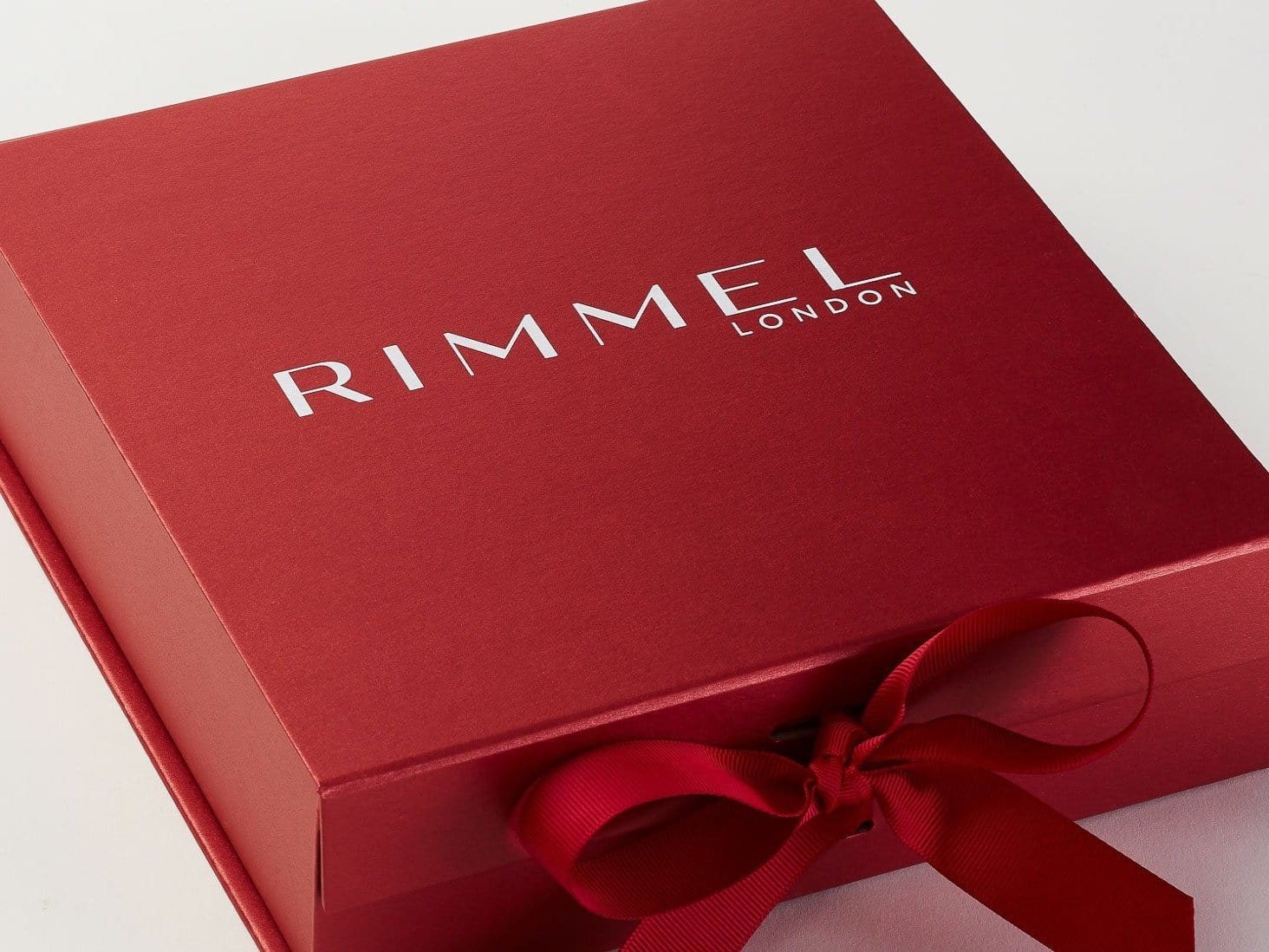 Red Medium Luxury Gift Boxes with Changeable Ribbon