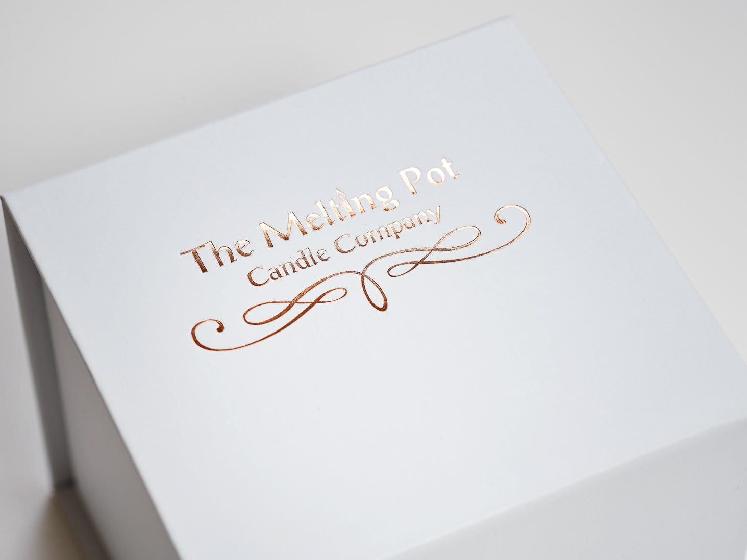 White Large Cube Gift Boxes for Luxury Candle Retail Packaging