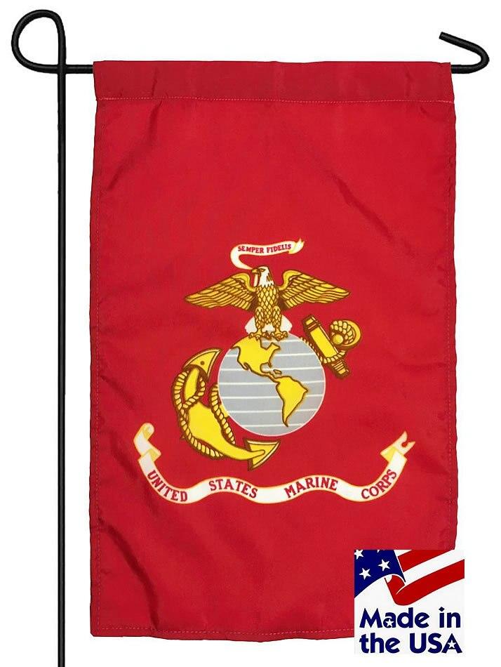 Marine Corps Nylon Garden Flag Made In The Usa I Americas Flags