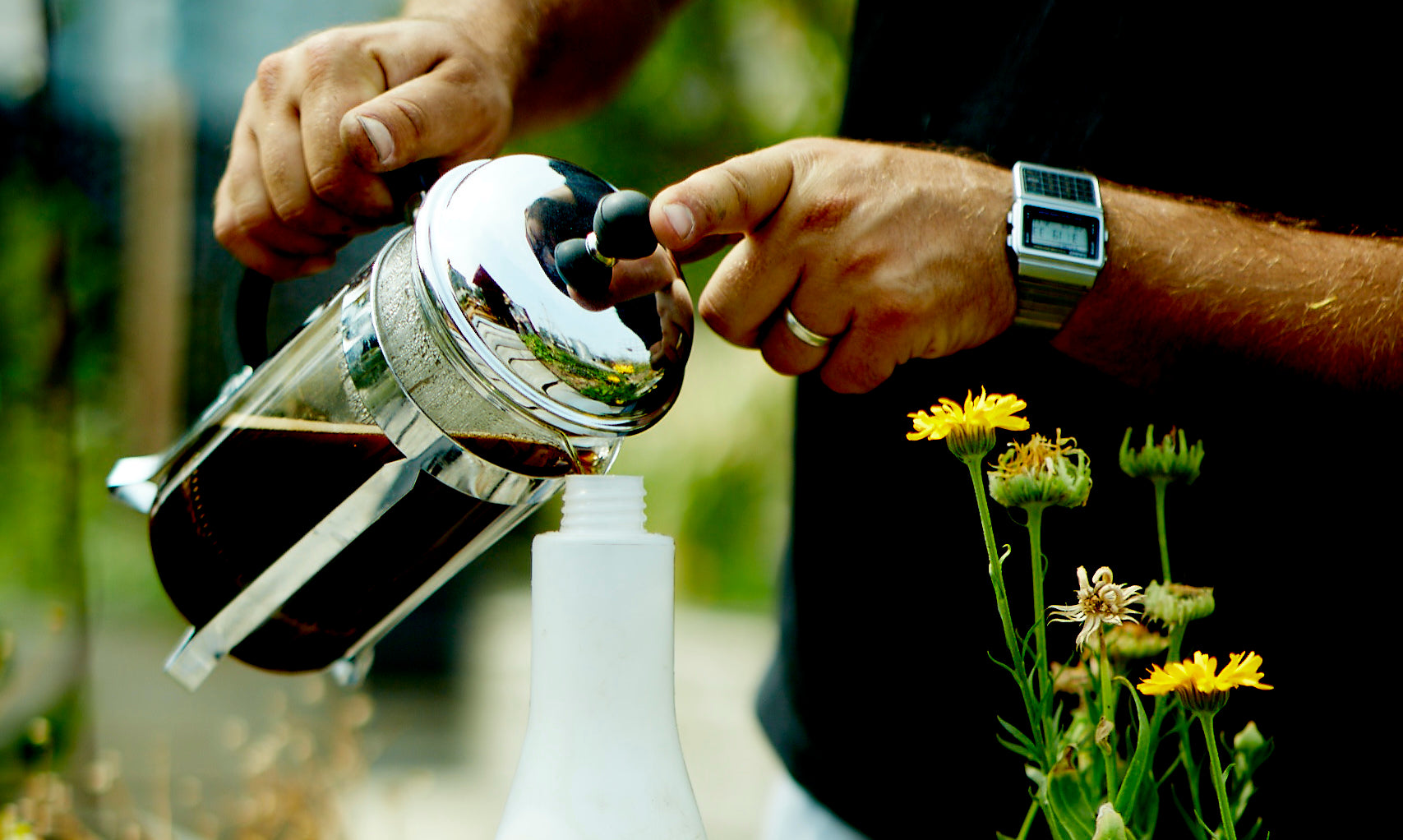 Homemade Natural Coffee Spray 