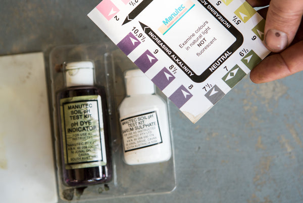 Simple pH test kit 