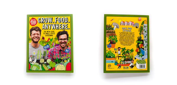 Grow Food Anywhere the fifth book by The Little Veggie Patch Co