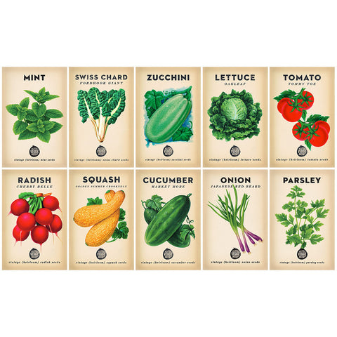 Vegetable Seeds - Buy Vegetable Seeds Online & Grow Your Own Veggies ...