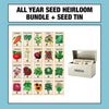 'All Year Round' Seed Bundle + Seed Tin