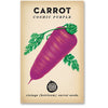 Carrot 'Cosmic Purple' Heirloom Seeds