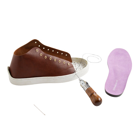 Have any of you tried the Tandy Leather Sneaker kit? If so, could you  convert something like that into a boot? : r/Leathercraft