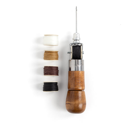 Sewing Awl Kit,Knoweasy Handmade Leather Sewing Machine