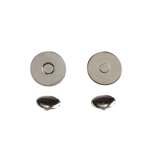 Button Bag Round Magnet Clasp, Magnetic Button Bag 18mm