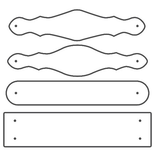 Free Leather Bracelet Template