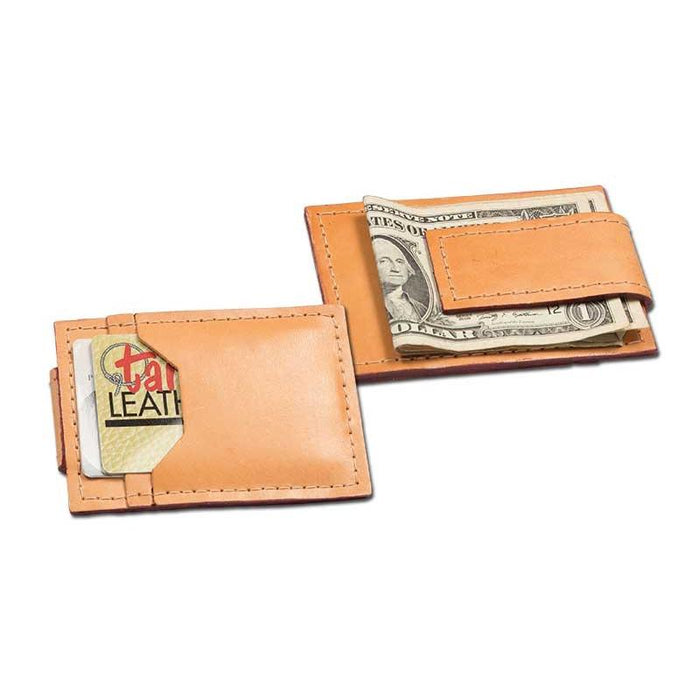 Kit de billetera clásica con clip billetes Leather, Inc.