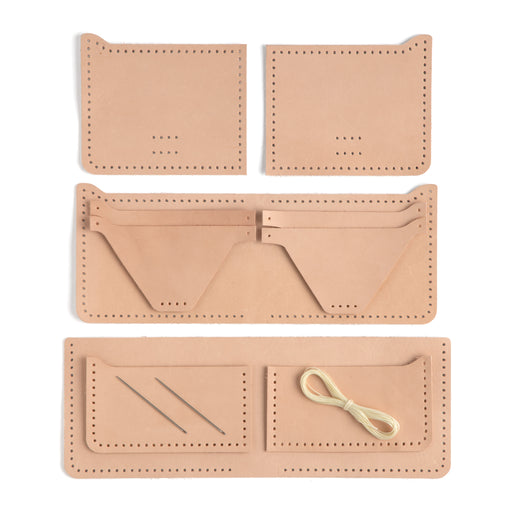 Brown Top Notch Billfold Kit 4001-00 Tandy Leather Wallet