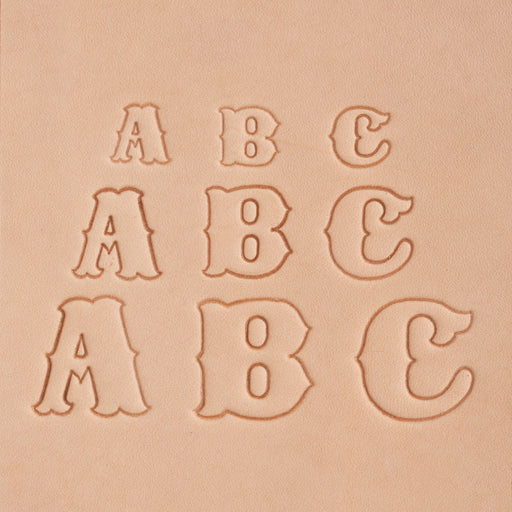 Leather Art Alphabet Stamp Set, 3/4 - Weaver Leather Supply