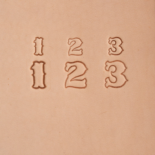 3/4 (19mm) Script Font Alphabet Leather Stamp Set 8139-00 –