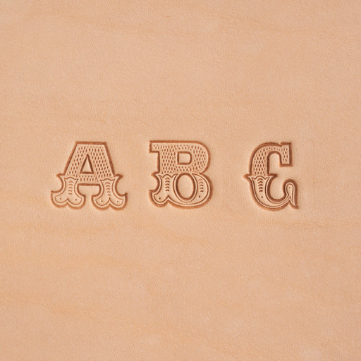 Alphabet Stamp Set Fancy 3/8