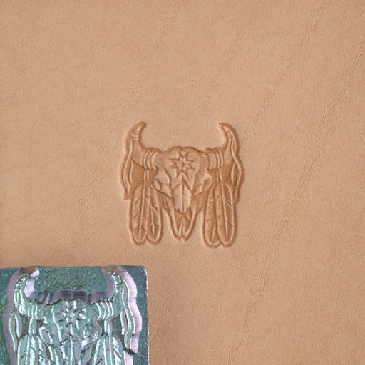 Skull & Crossbones Craftool® 3-D Stamp — Tandy Leather, Inc.