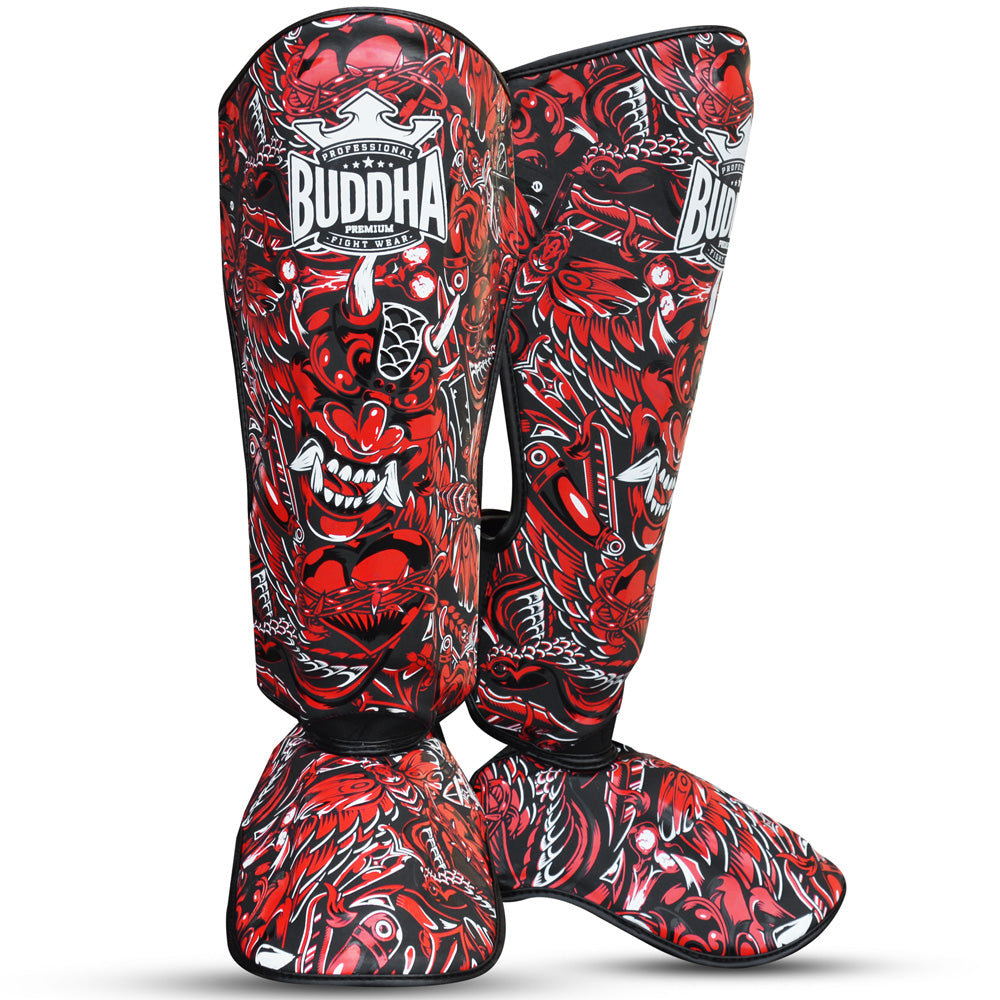 BUDDHA FIGHT WEAR - Guantes de Boxeo Fantasy Demon - Muay Thai - Kick  Boxing - Piel Sintética Tejido Interior Resistente A Olores - Costura  Reforzada - Colores Rojos - Talla 10 Oz : : Deportes y aire libre