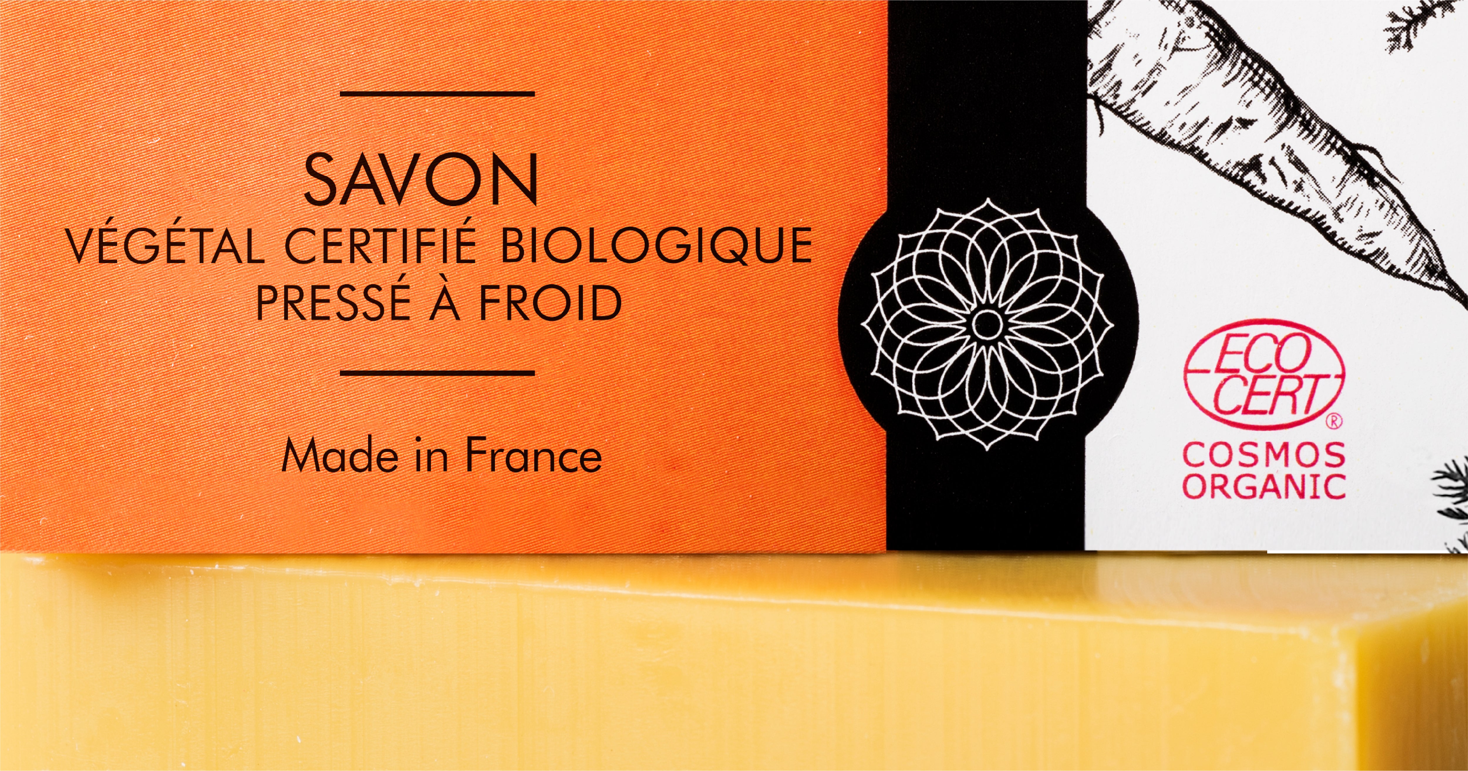 ècrin de fleur certified organic soap