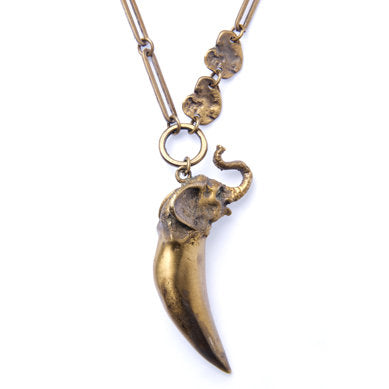 Elephant Tooth Necklace – Alkemie Jewelry