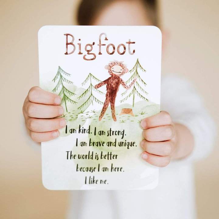 Snuggler & Book Set - Bigfoot