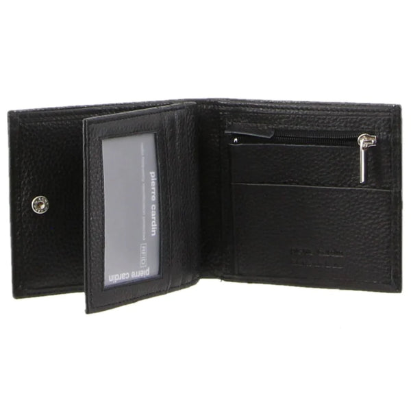 Italian Leather Mens Tri-Fold Wallet – Cutting Edge Country