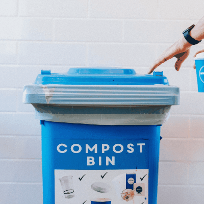 Merlo Coffee Compost Bin
