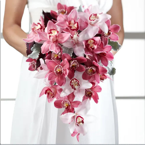 Cymbidium Orchid Bridal Bouquet 