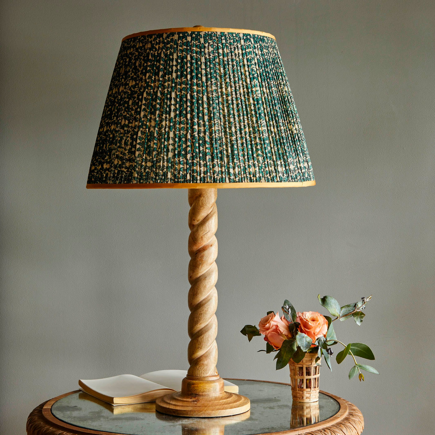 antique barley twist lamp