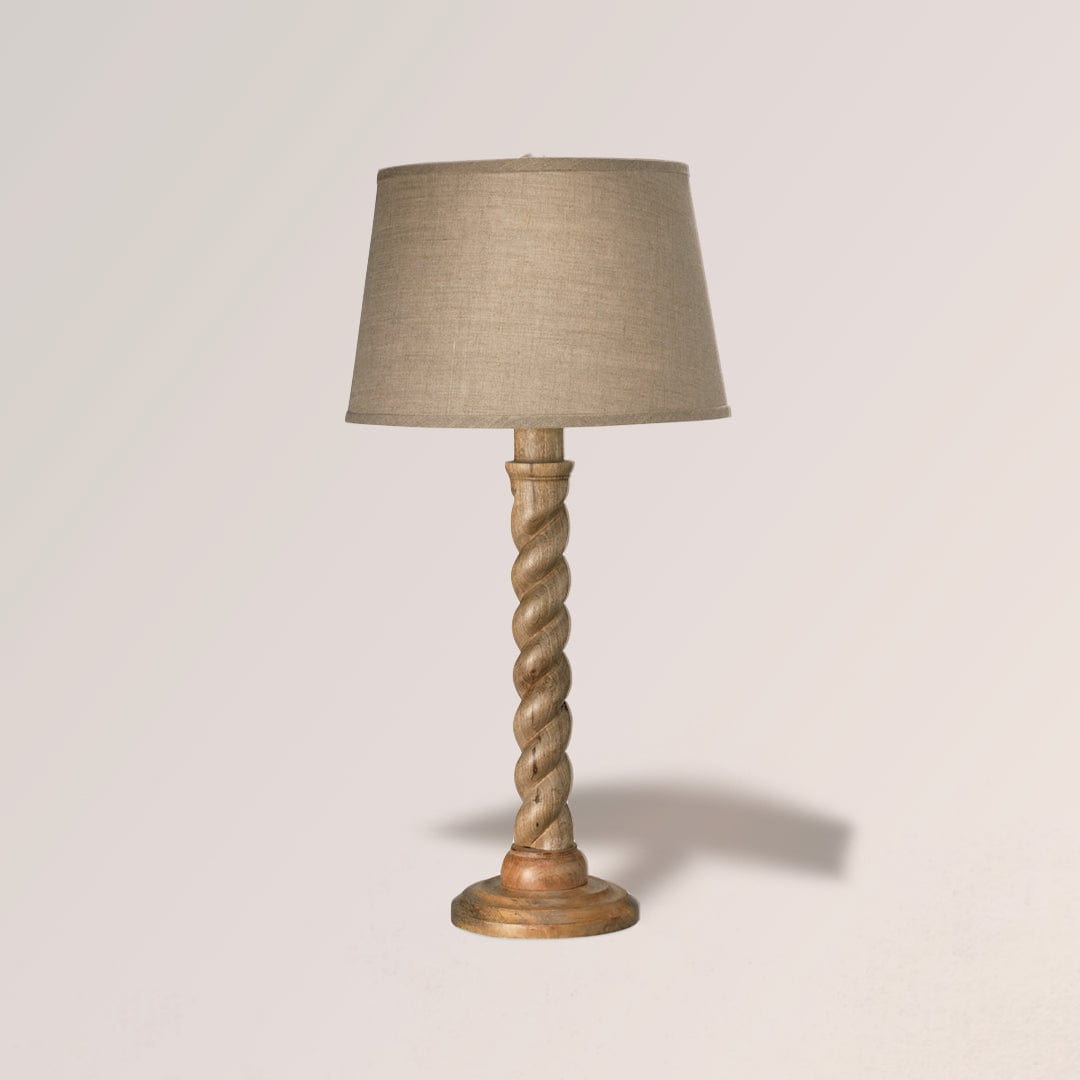 antique barley twist lamp