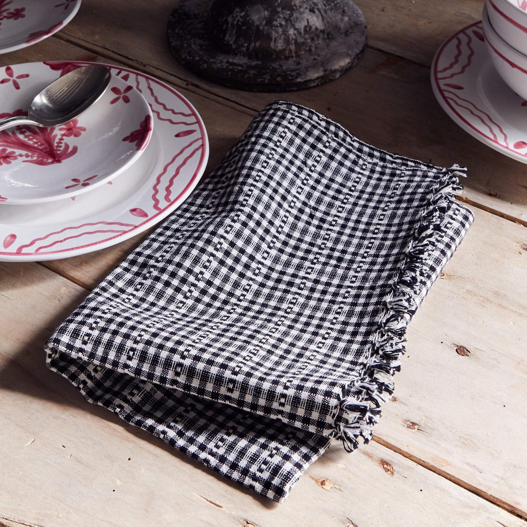 HARBOR PLAID - Hunter Tea Towel