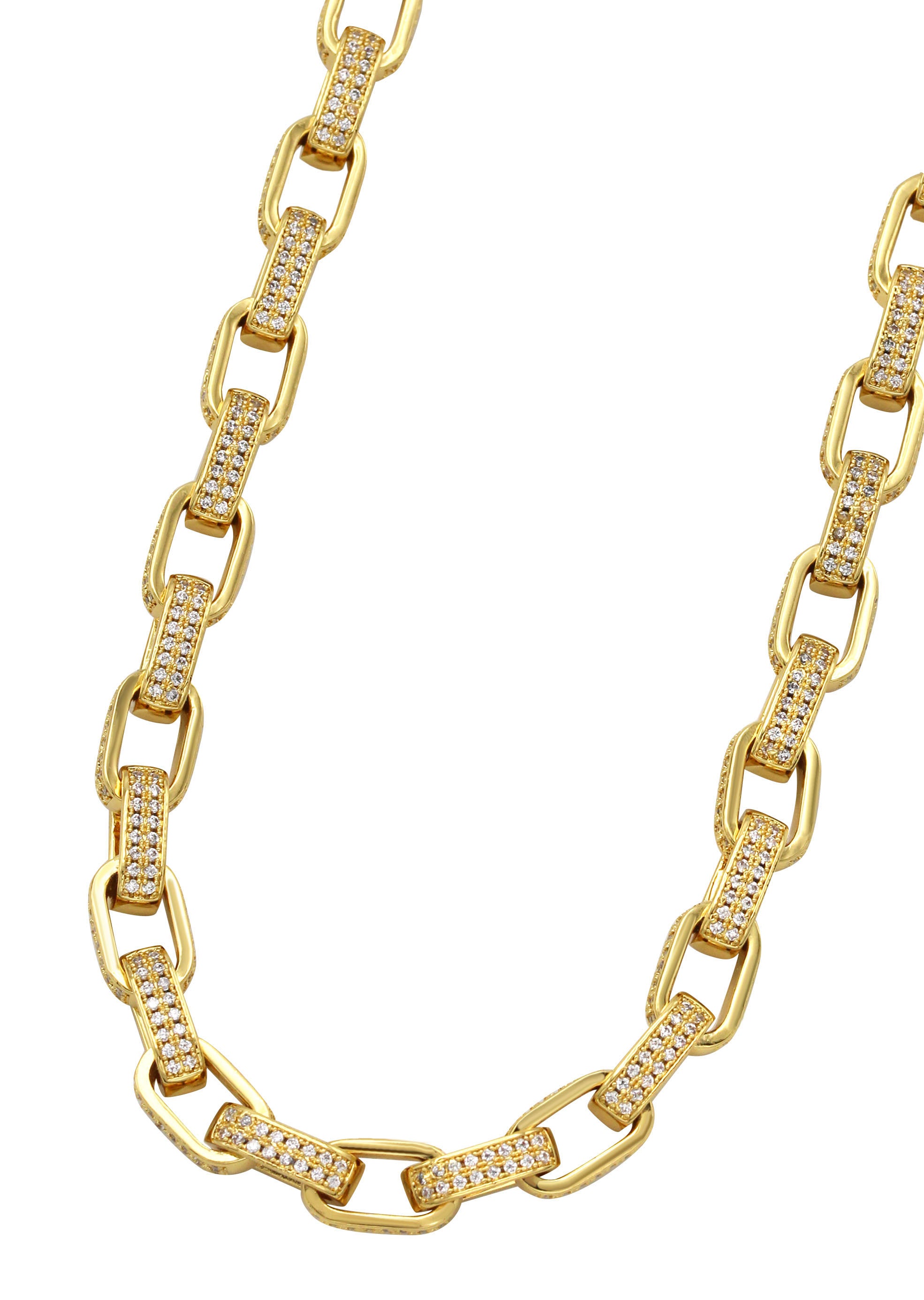 14k Gold Mens Hermes Link Chain 