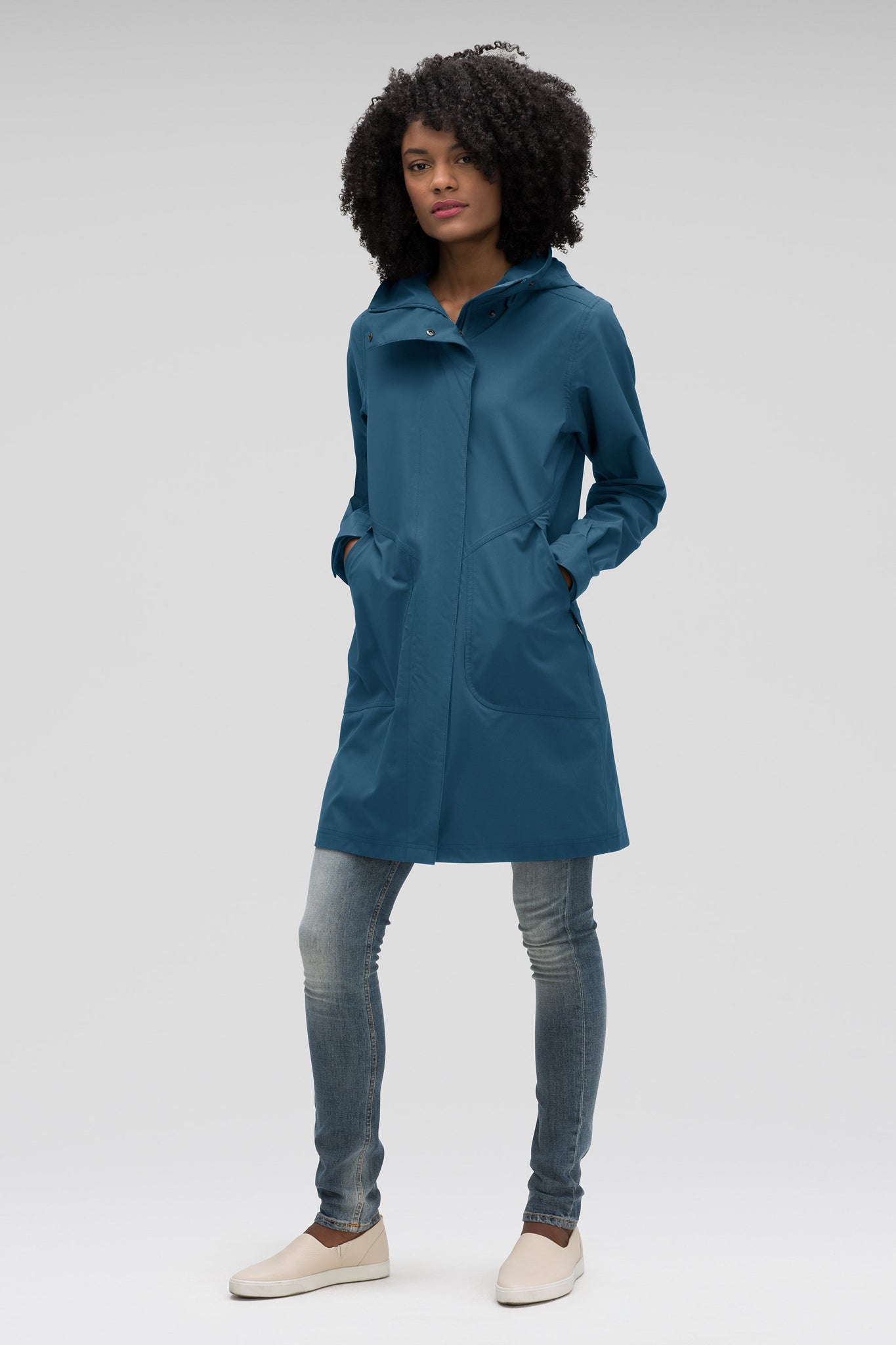 nau splendor down trench coat