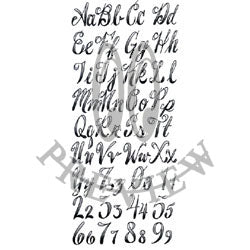 56+ Alphabet Wicked Tattoo Wicked Gangster Lettering Styles | GracyGurekam