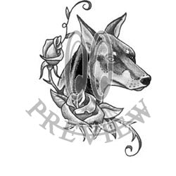 epic doberman tradish  rtraditionaltattoos