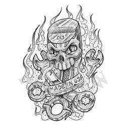 60 Wrench Tattoo Designs For Men  Tool Ink Ideas