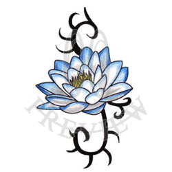 GRACEFUL LOTUS SYMBOL TATTOO FOR GIRLS  1984 Studio