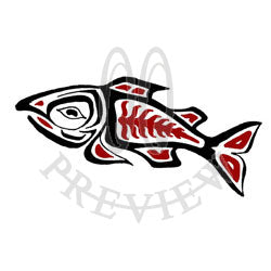 Pacific Northwest Native American Temporary Tattoo  Salmon  Pacific  Northwest Shop