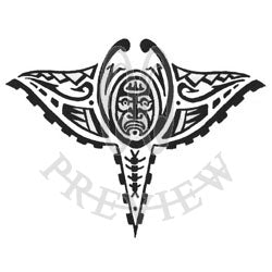 Polynesian Tribal Stingray Tattoodesigns