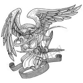 archangel michael sword tattoo