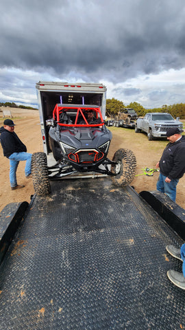 Polaris RZR Pro R 4 with Broken Ball Joints