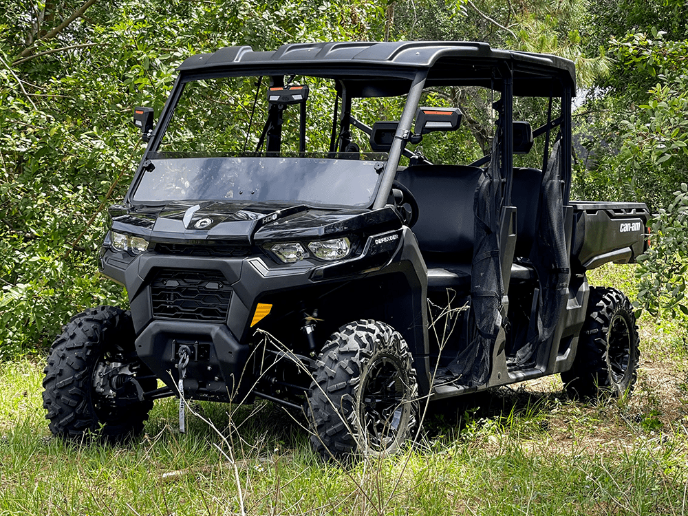 Spike Can-Am Defender Tinted Short Windshield - GP