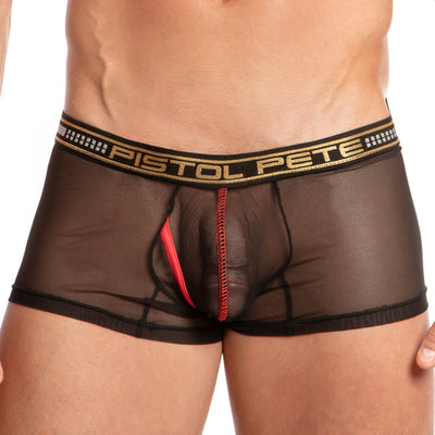 Pistol Pete PPK005 Half Mesh Thongs