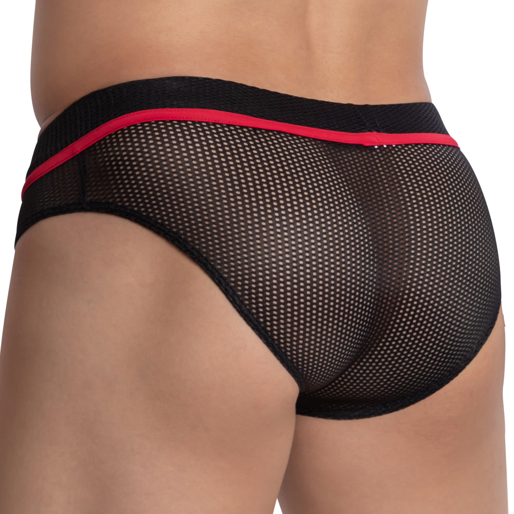 Men's Brief Underwear- Sheer, Mesh, Pouch