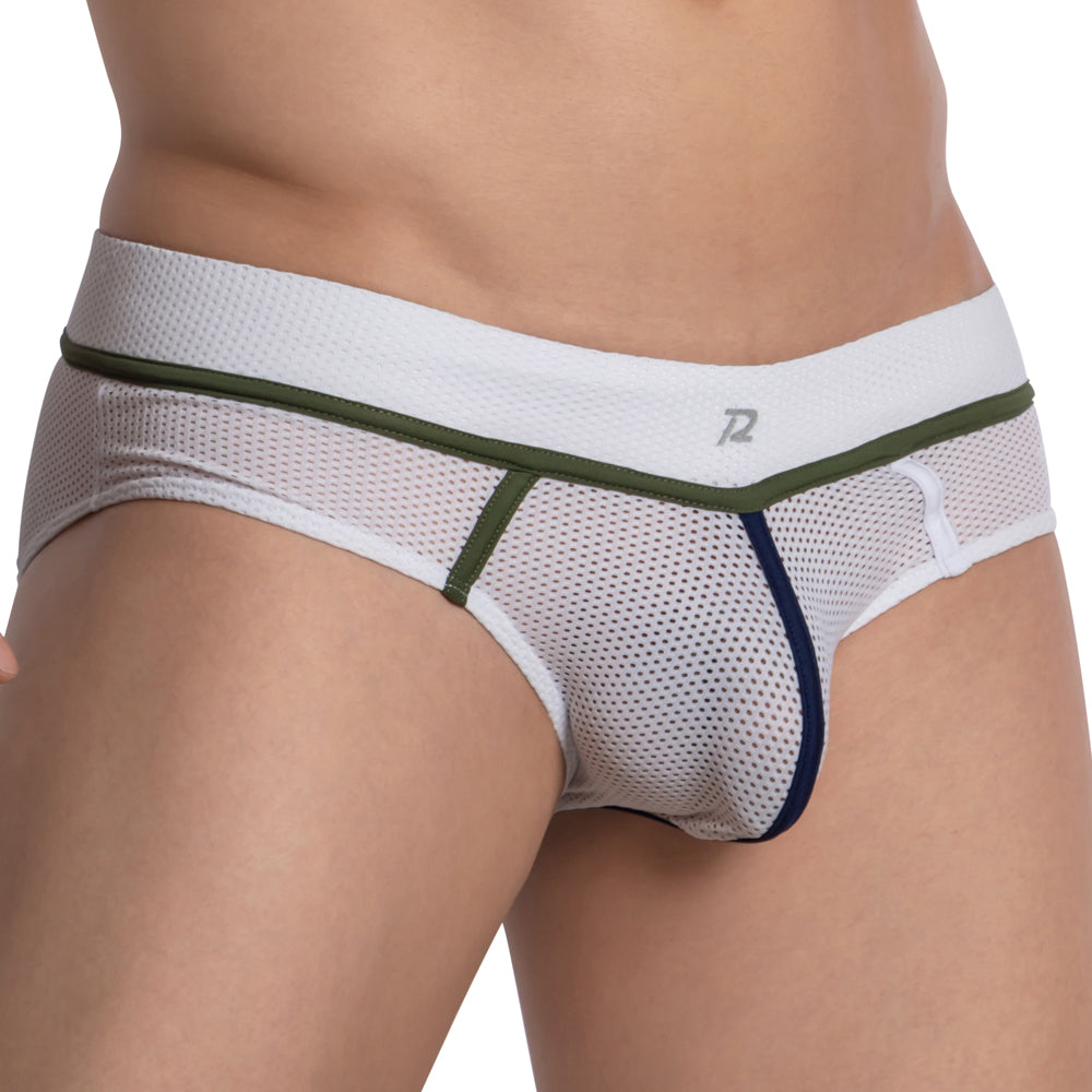 Men's Brief Underwear- Sheer, Mesh, Pouch