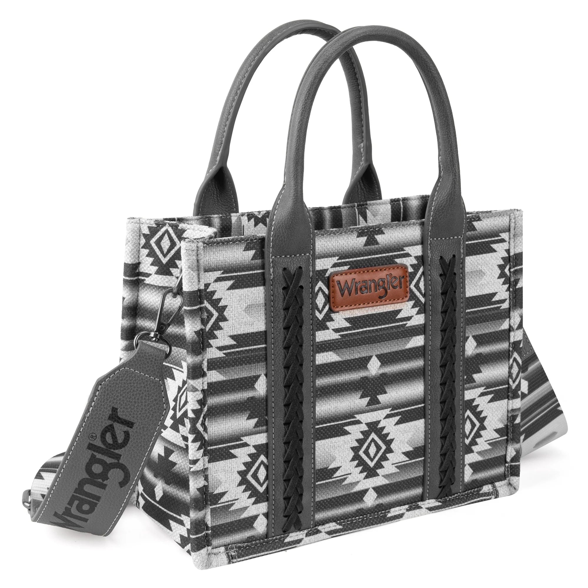 Wrangler Southwest Tote Small Dark Grey