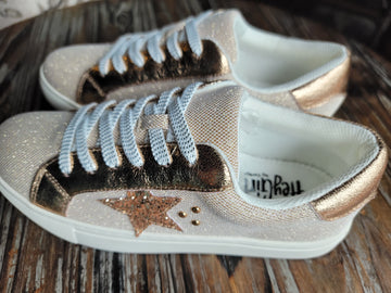 Corkys Supernova Rose Gold Shimmer Sneakers