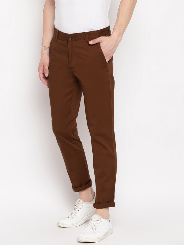 CRIMSOUNE CLUB Casual Trousers  Buy CRIMSOUNE CLUB Mens Light Brown  Corduroy Trousers Online  Nykaa Fashion